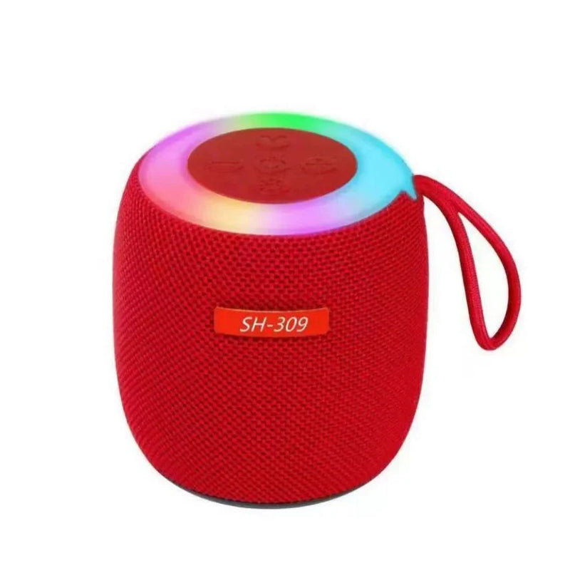 Caixa de som Speaker Bluetooth RGB Portátil 10W USB/AUX